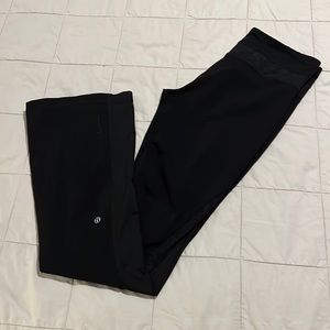 Lululemon black running pants